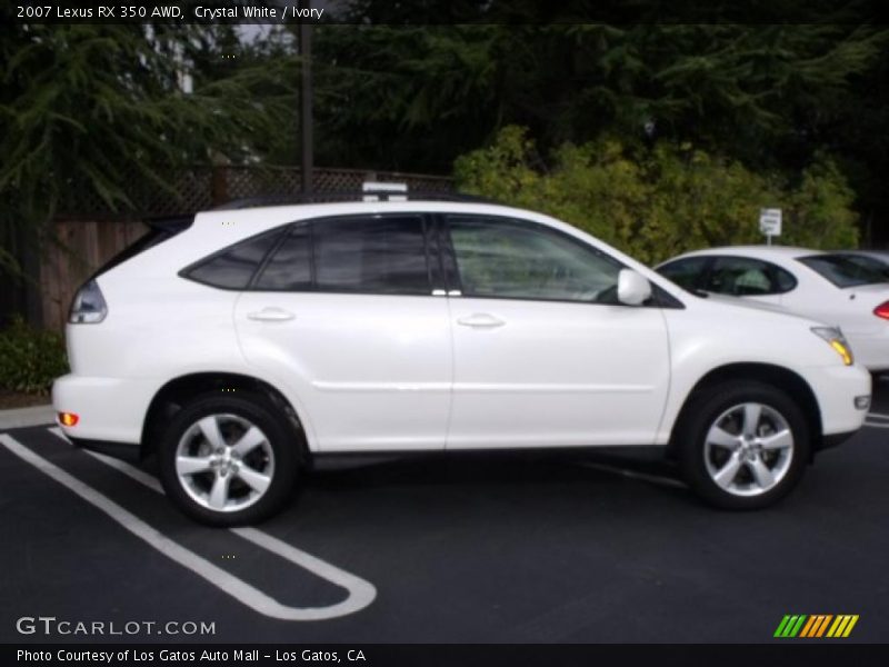 Crystal White / Ivory 2007 Lexus RX 350 AWD