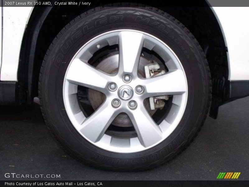 Crystal White / Ivory 2007 Lexus RX 350 AWD