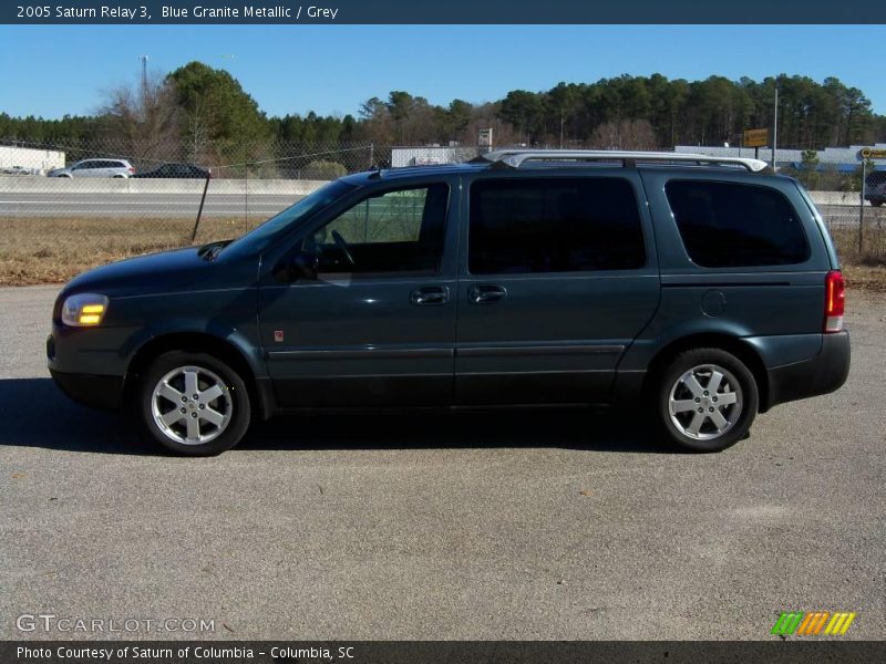 Blue Granite Metallic / Grey 2005 Saturn Relay 3