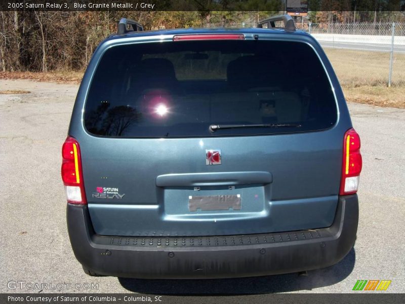 Blue Granite Metallic / Grey 2005 Saturn Relay 3