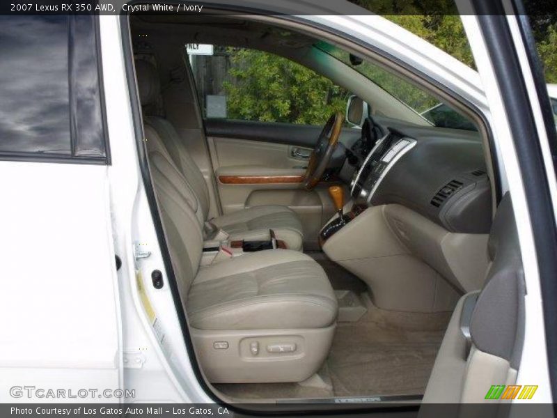 Crystal White / Ivory 2007 Lexus RX 350 AWD