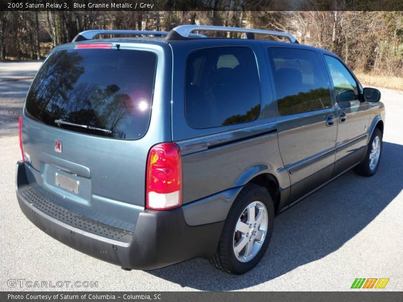 Blue Granite Metallic / Grey 2005 Saturn Relay 3