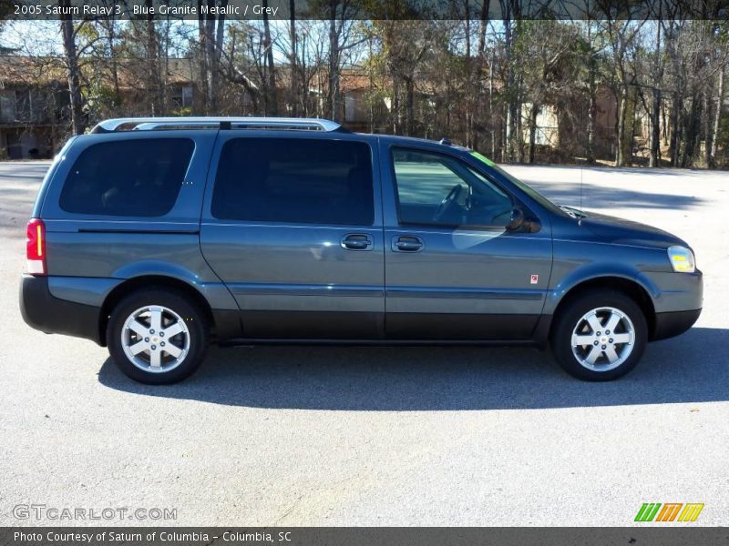 Blue Granite Metallic / Grey 2005 Saturn Relay 3