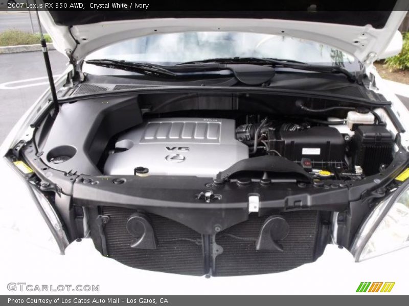 Crystal White / Ivory 2007 Lexus RX 350 AWD