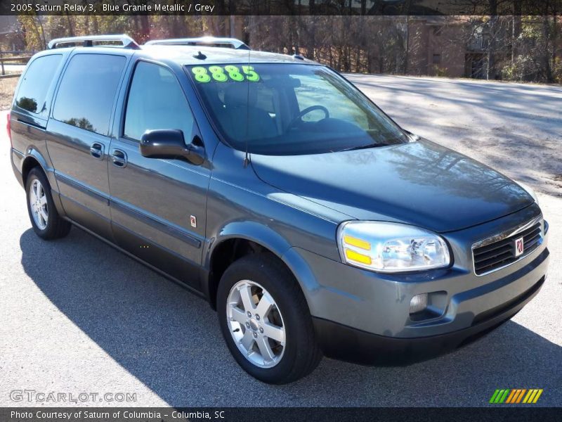 Blue Granite Metallic / Grey 2005 Saturn Relay 3
