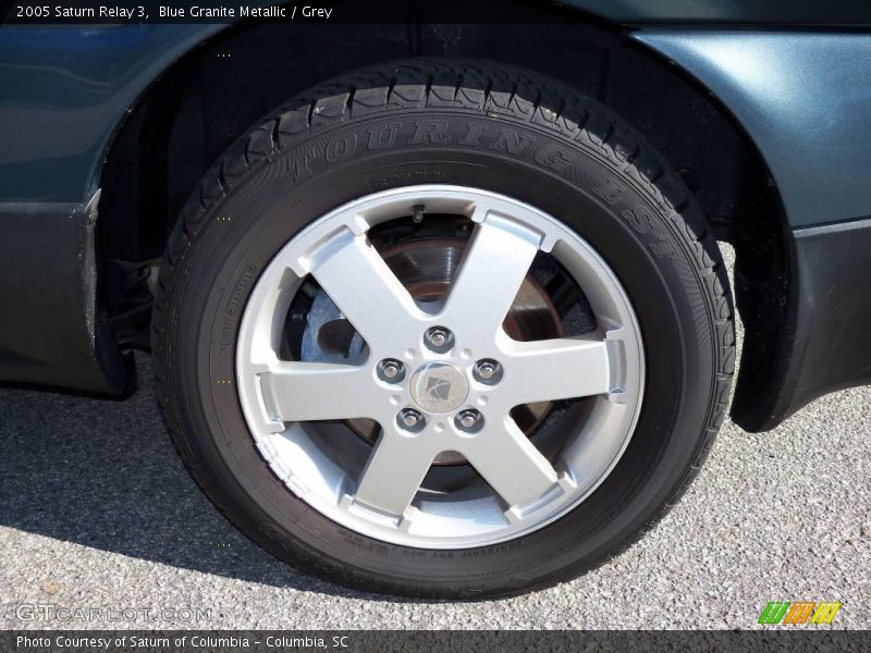 Blue Granite Metallic / Grey 2005 Saturn Relay 3