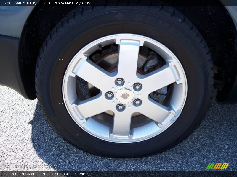 Blue Granite Metallic / Grey 2005 Saturn Relay 3