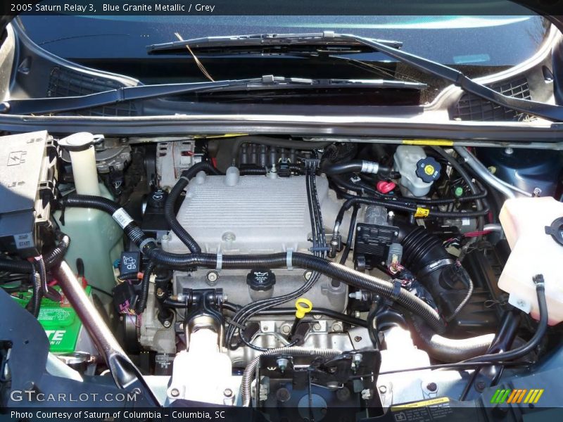 Blue Granite Metallic / Grey 2005 Saturn Relay 3