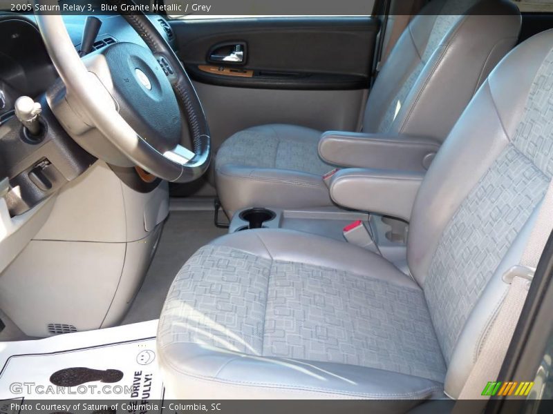 Blue Granite Metallic / Grey 2005 Saturn Relay 3