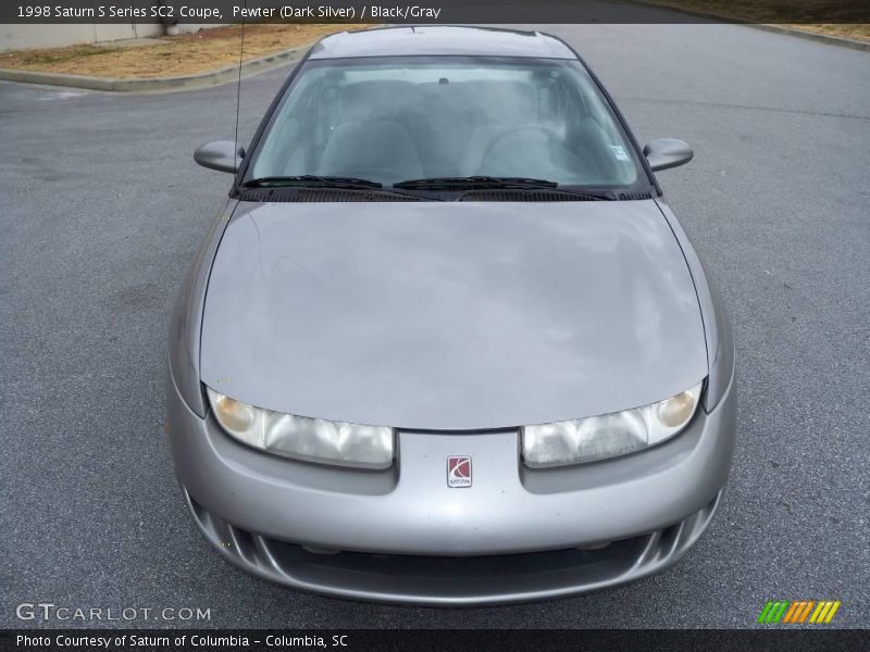 Pewter (Dark Silver) / Black/Gray 1998 Saturn S Series SC2 Coupe