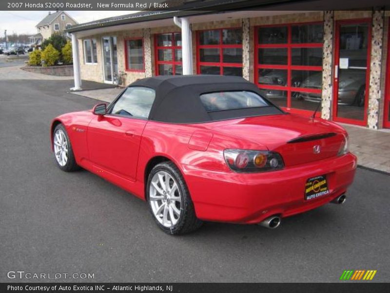 New Formula Red / Black 2007 Honda S2000 Roadster