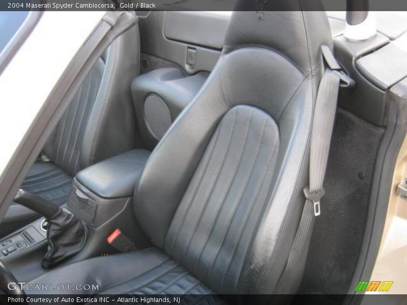 Gold / Black 2004 Maserati Spyder Cambiocorsa