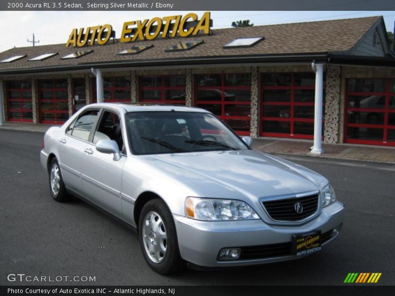 Sebring Silver Metallic / Ebony 2000 Acura RL 3.5 Sedan