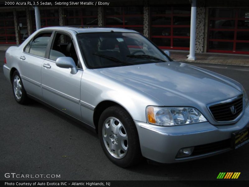 Sebring Silver Metallic / Ebony 2000 Acura RL 3.5 Sedan