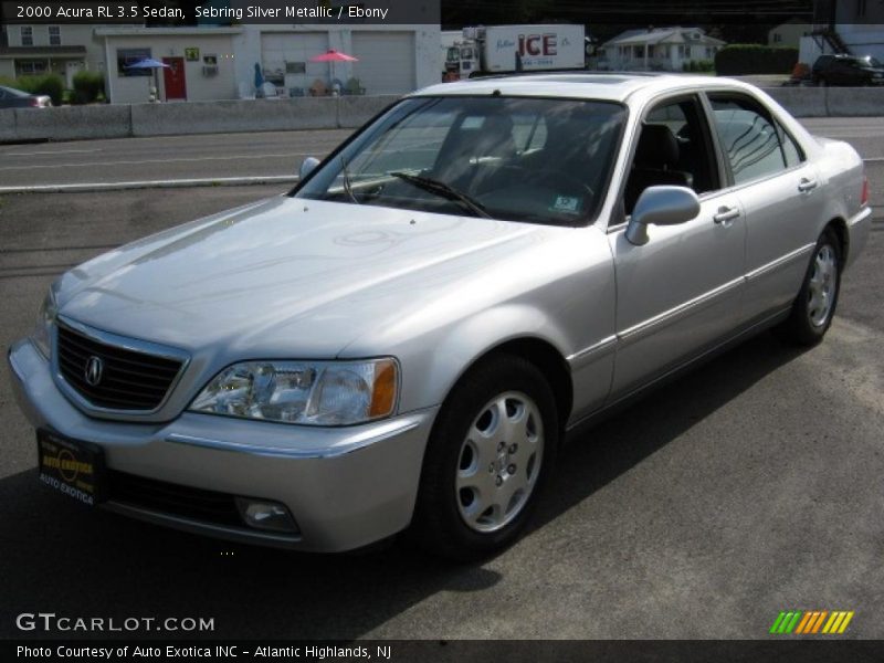 Sebring Silver Metallic / Ebony 2000 Acura RL 3.5 Sedan