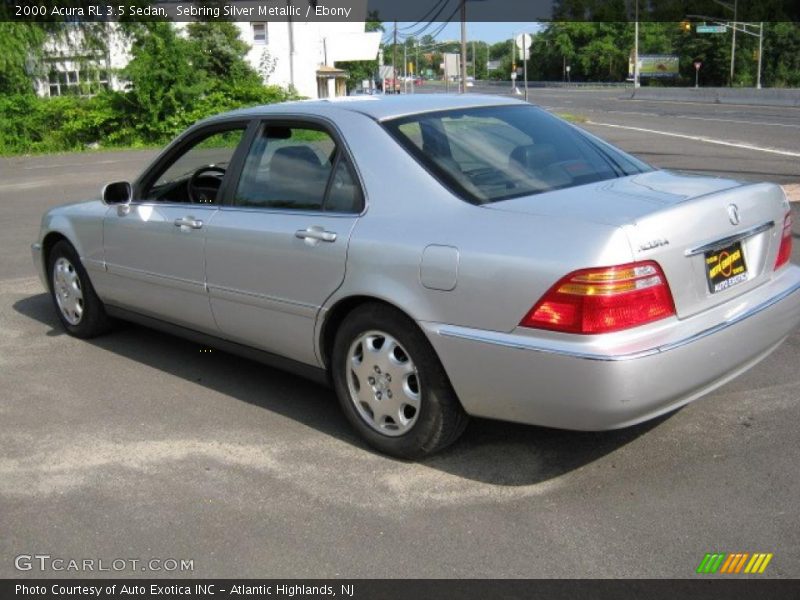 Sebring Silver Metallic / Ebony 2000 Acura RL 3.5 Sedan