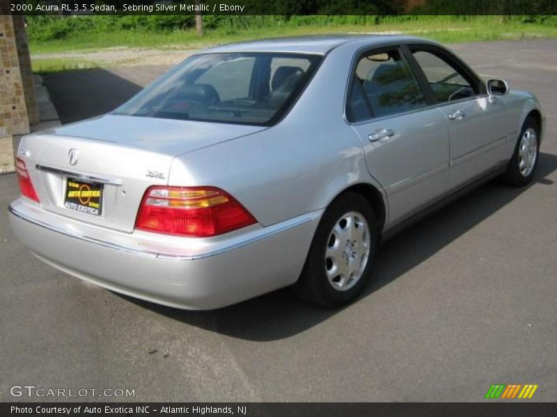 Sebring Silver Metallic / Ebony 2000 Acura RL 3.5 Sedan