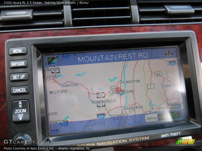 Sebring Silver Metallic / Ebony 2000 Acura RL 3.5 Sedan