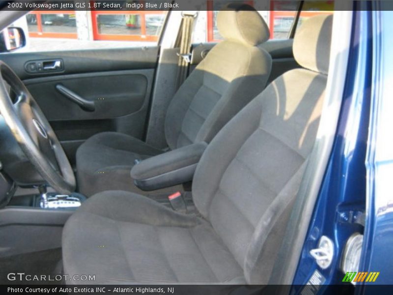Indigo Blue / Black 2002 Volkswagen Jetta GLS 1.8T Sedan