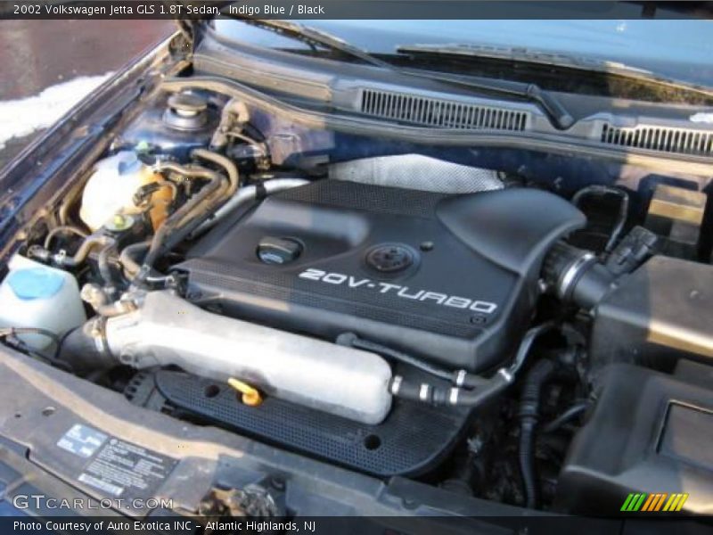 Indigo Blue / Black 2002 Volkswagen Jetta GLS 1.8T Sedan