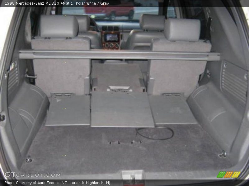 Polar White / Grey 1998 Mercedes-Benz ML 320 4Matic