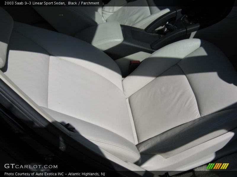 Black / Parchment 2003 Saab 9-3 Linear Sport Sedan