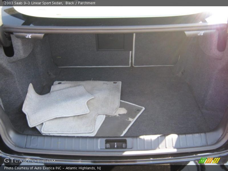 Black / Parchment 2003 Saab 9-3 Linear Sport Sedan