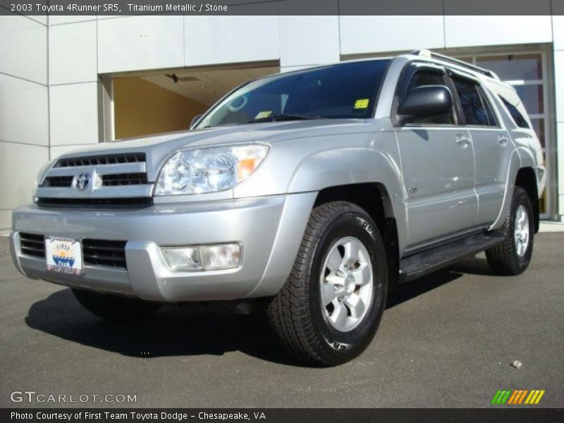 Titanium Metallic / Stone 2003 Toyota 4Runner SR5