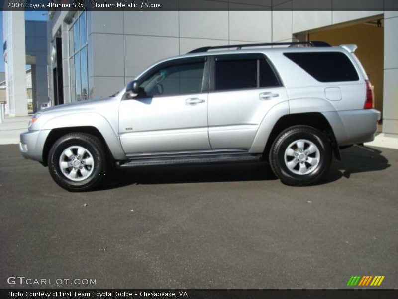 Titanium Metallic / Stone 2003 Toyota 4Runner SR5