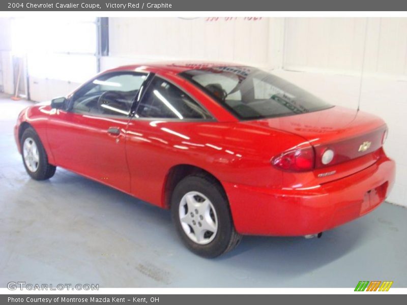 Victory Red / Graphite 2004 Chevrolet Cavalier Coupe