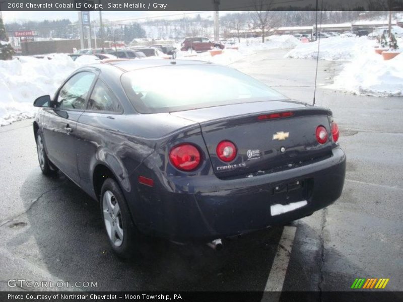Slate Metallic / Gray 2008 Chevrolet Cobalt LS Coupe