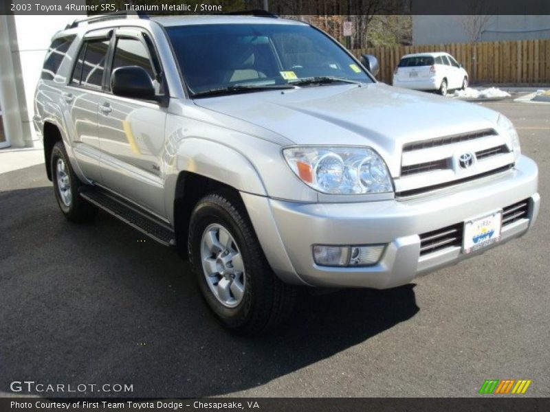 Titanium Metallic / Stone 2003 Toyota 4Runner SR5