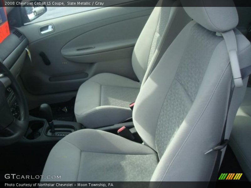 Slate Metallic / Gray 2008 Chevrolet Cobalt LS Coupe
