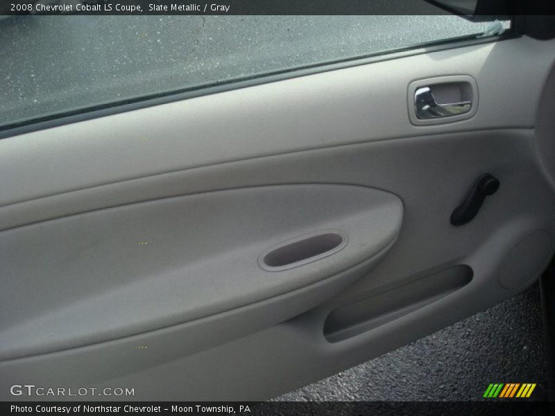 Slate Metallic / Gray 2008 Chevrolet Cobalt LS Coupe