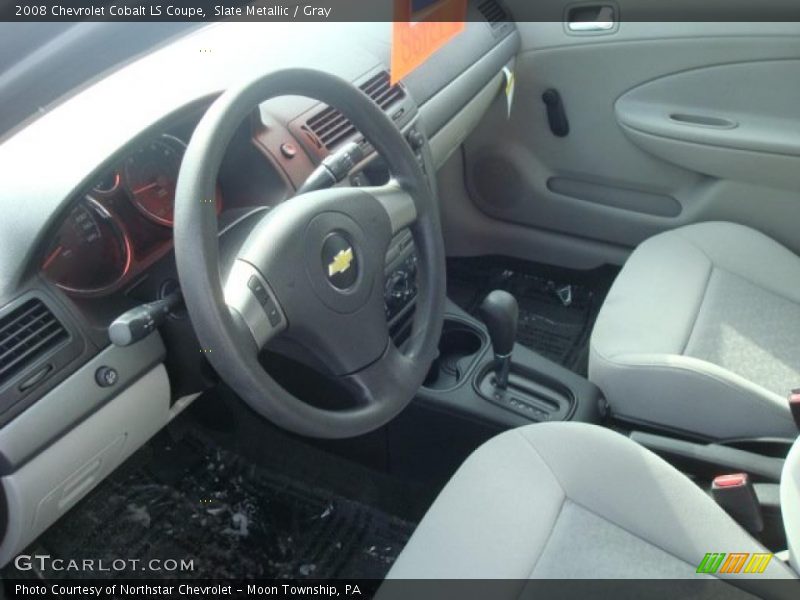 Slate Metallic / Gray 2008 Chevrolet Cobalt LS Coupe