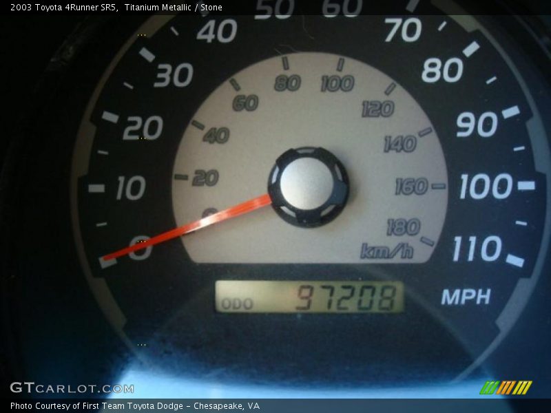 Titanium Metallic / Stone 2003 Toyota 4Runner SR5