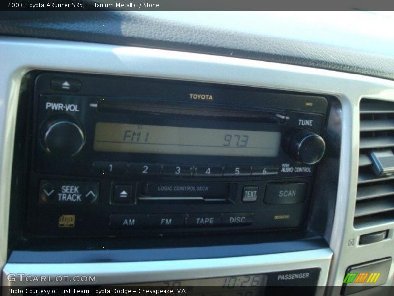 Titanium Metallic / Stone 2003 Toyota 4Runner SR5
