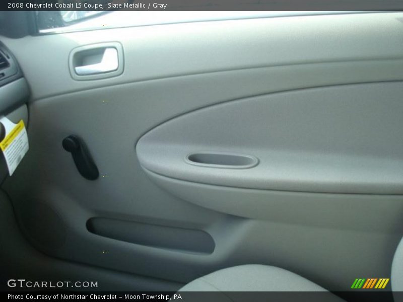 Slate Metallic / Gray 2008 Chevrolet Cobalt LS Coupe