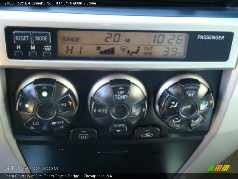 Titanium Metallic / Stone 2003 Toyota 4Runner SR5