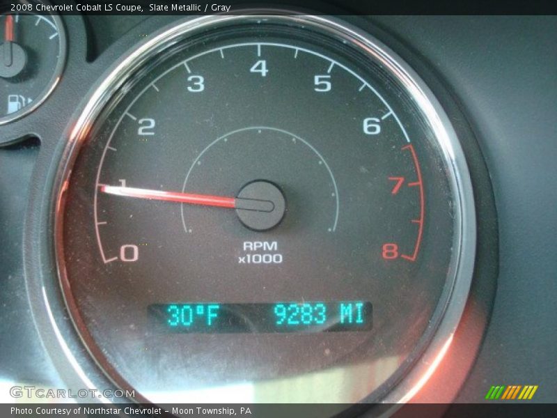Slate Metallic / Gray 2008 Chevrolet Cobalt LS Coupe