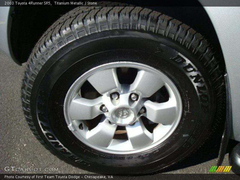 Titanium Metallic / Stone 2003 Toyota 4Runner SR5