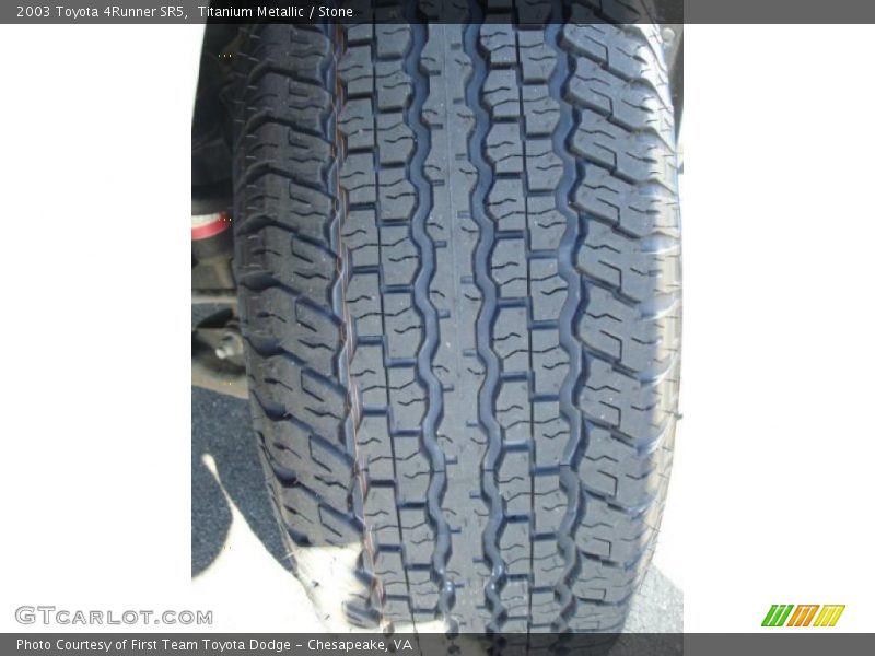Titanium Metallic / Stone 2003 Toyota 4Runner SR5