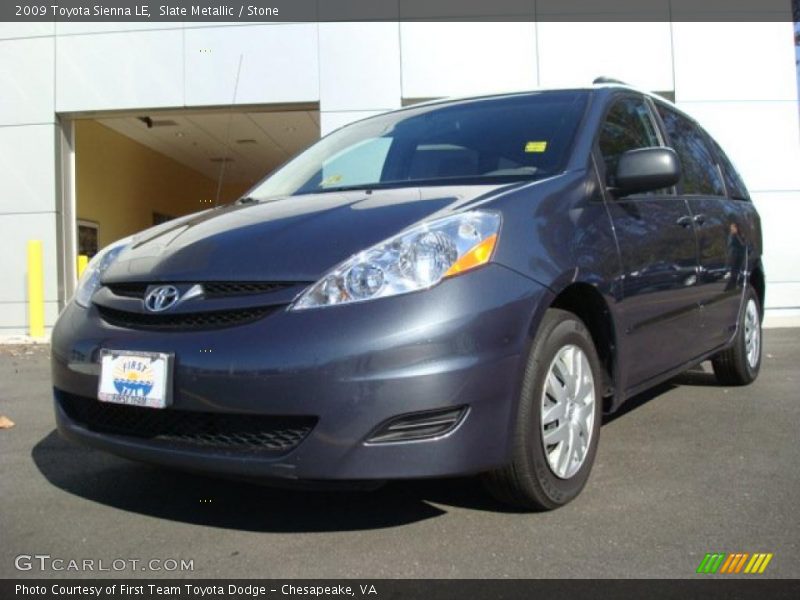 Slate Metallic / Stone 2009 Toyota Sienna LE