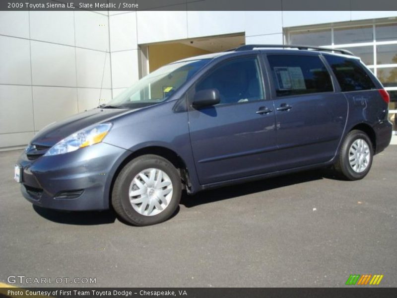 Slate Metallic / Stone 2009 Toyota Sienna LE