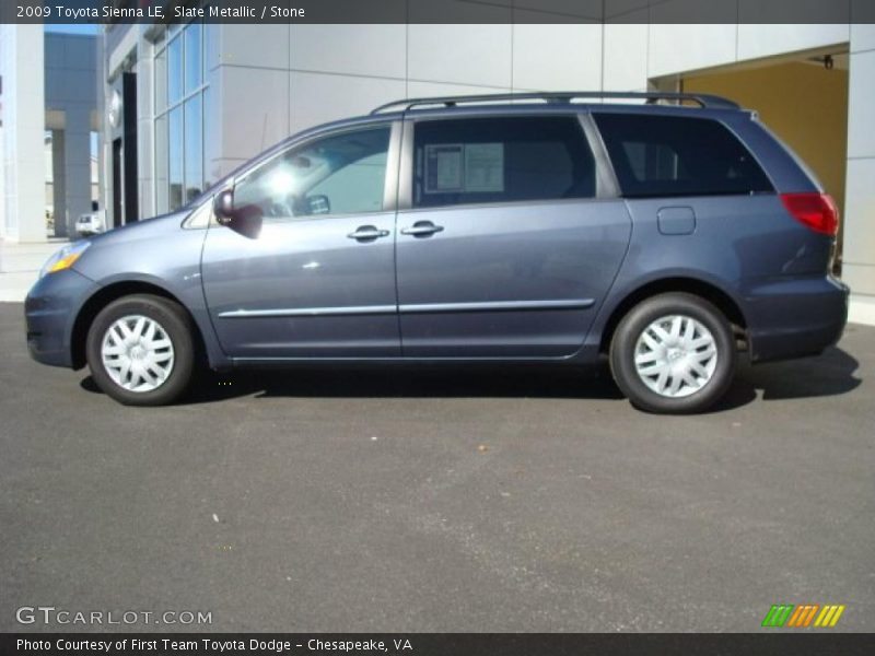 Slate Metallic / Stone 2009 Toyota Sienna LE