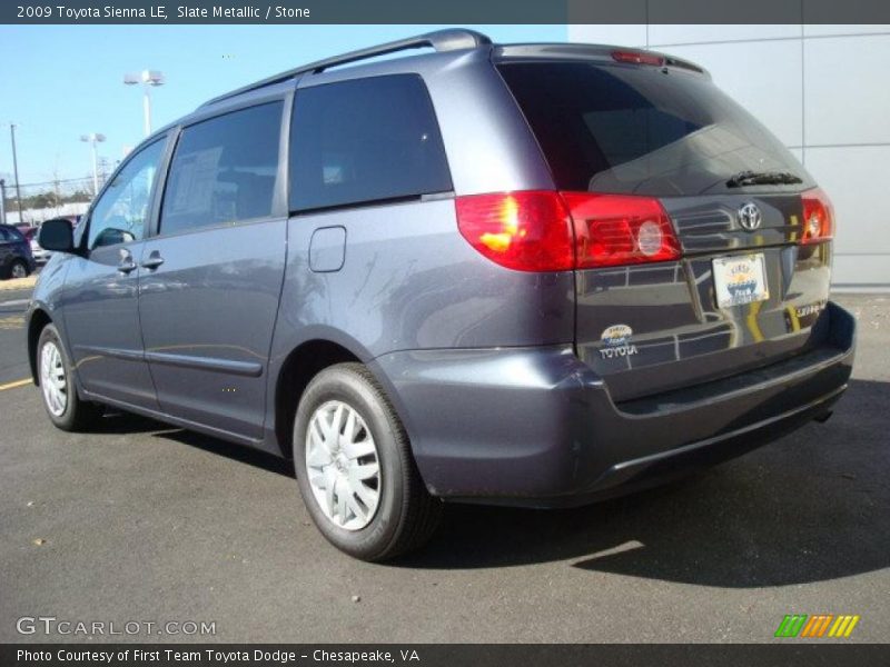 Slate Metallic / Stone 2009 Toyota Sienna LE