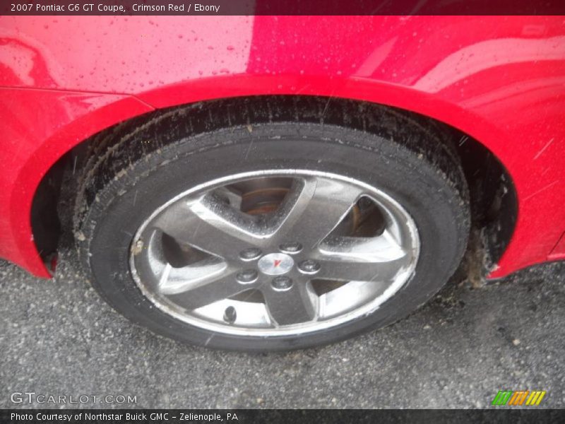 Crimson Red / Ebony 2007 Pontiac G6 GT Coupe