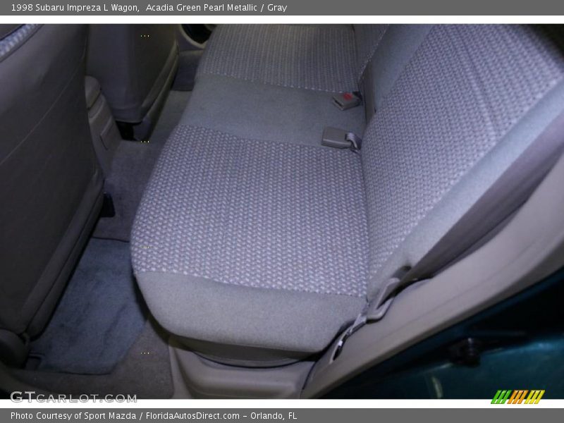 Acadia Green Pearl Metallic / Gray 1998 Subaru Impreza L Wagon