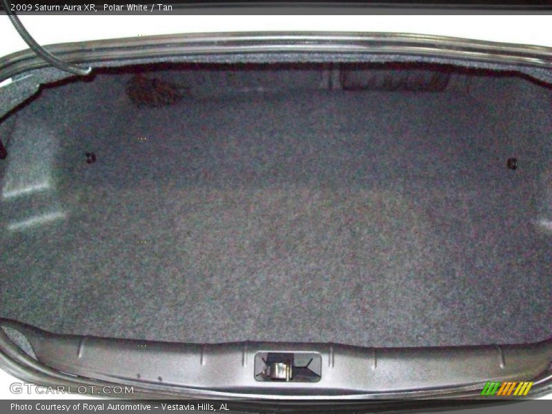 Polar White / Tan 2009 Saturn Aura XR
