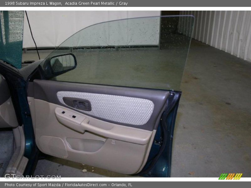 Acadia Green Pearl Metallic / Gray 1998 Subaru Impreza L Wagon